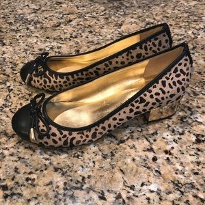 🐆 Ivanka Trump cheetah leopard print ballet shoes